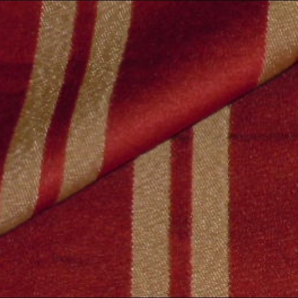 Chic Casanova Stripe in Scarlet Fabric - Picture 2 of 8